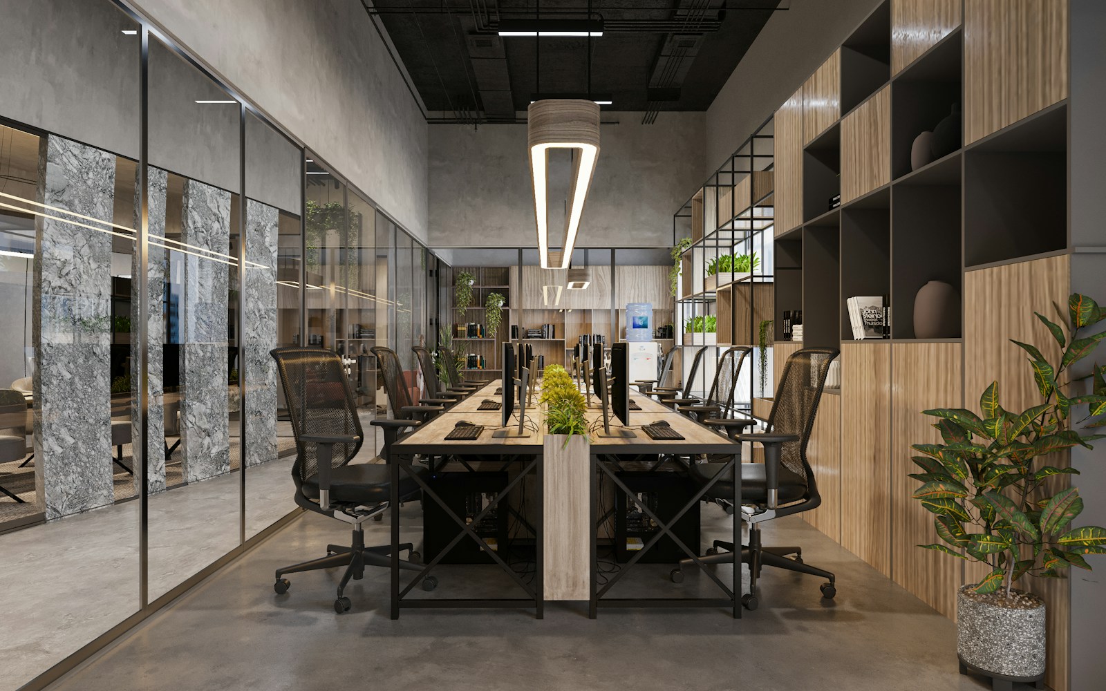 Orderly professional workspace supporting service records and operational documentation.