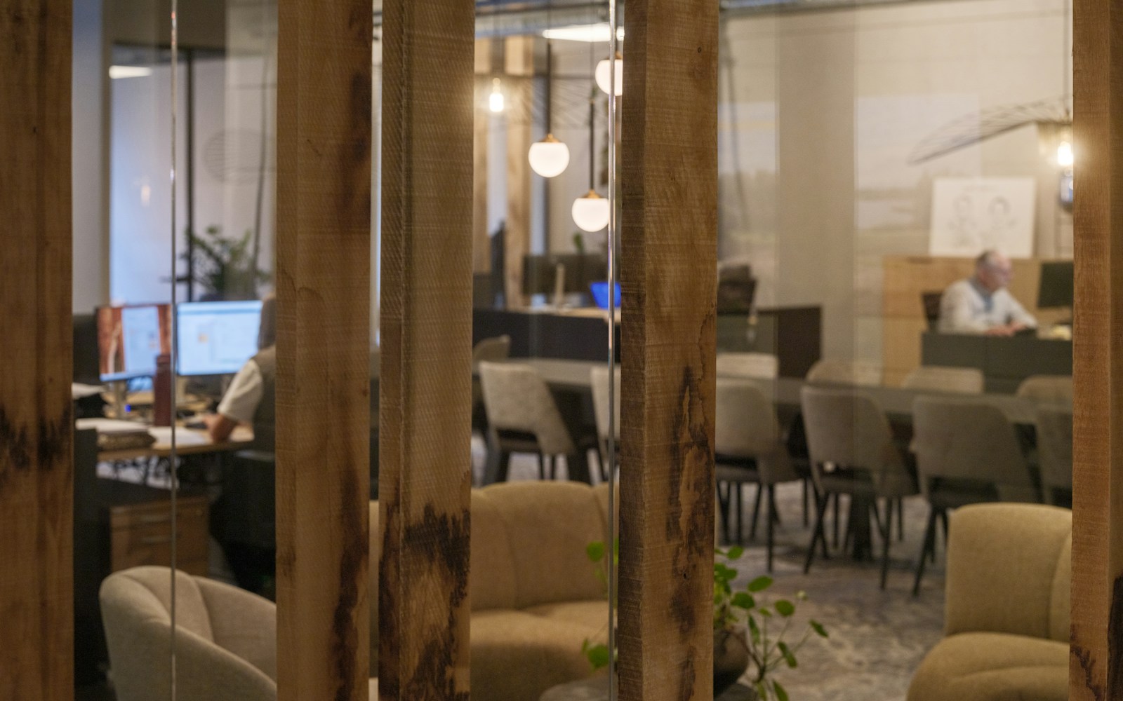 Orderly commercial office environment maintained on a recurring operating schedule.